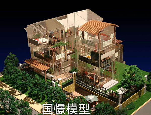 广灵县建筑模型