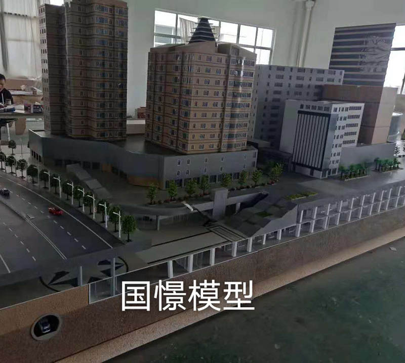 广灵县建筑模型