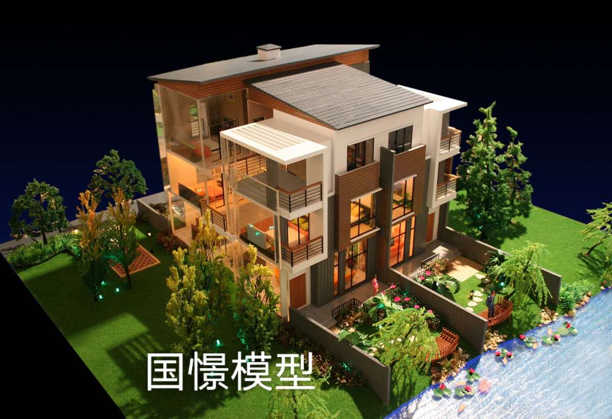 广灵县建筑模型