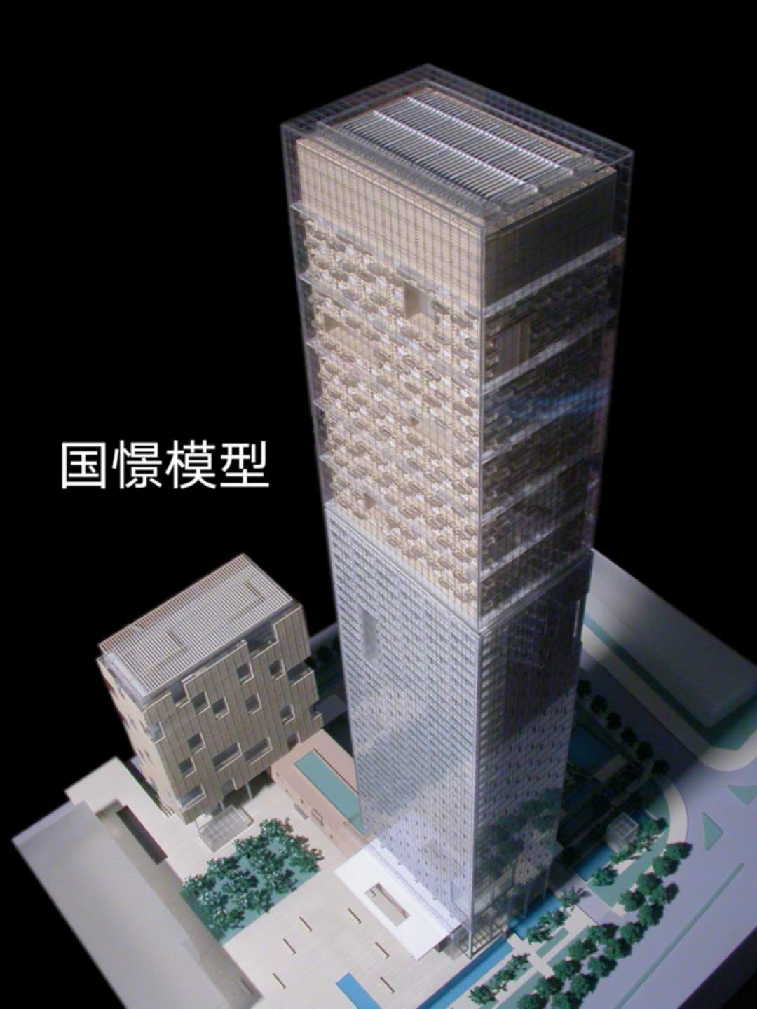 广灵县建筑模型